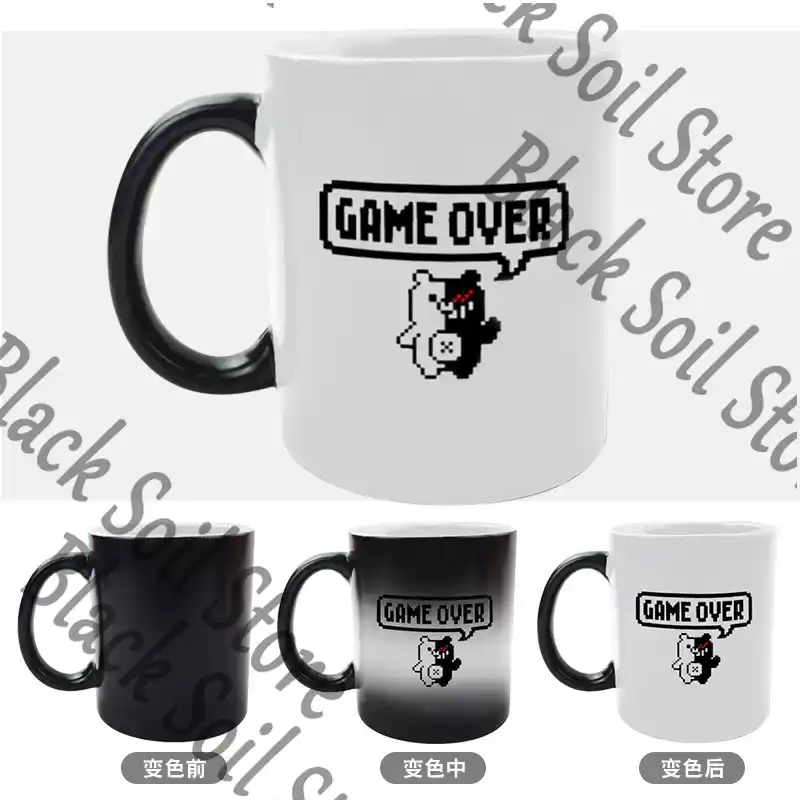 كوب سيراميك متغير اللون بتصميم - مراجعة Anime Merchandise Mugs وسعره