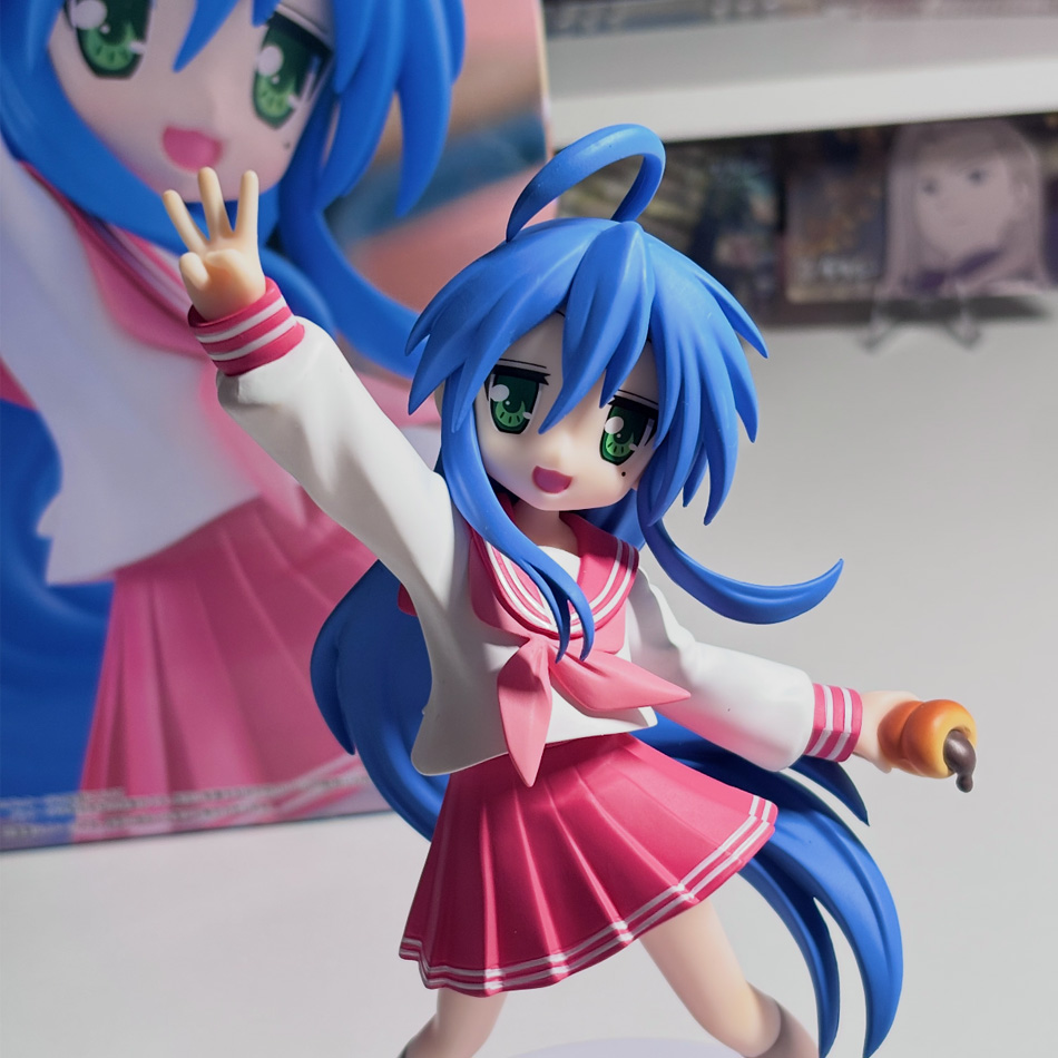 تمثال أنمي لاكي ستار إيزومي كو - مراجعة Good Smile Company Figma وسعره
